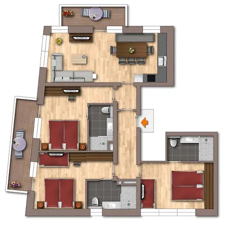 Alma Apartament Mayrhofen